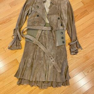 Chic Women's Brown Trench Coat